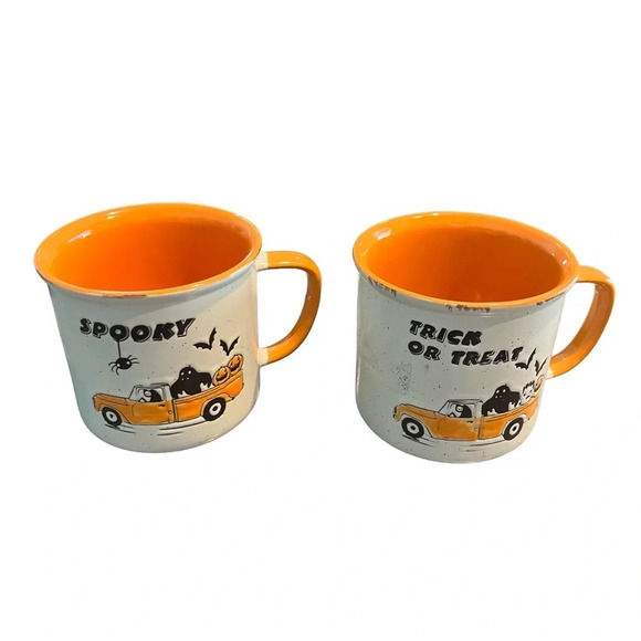 Spectrum Designz Pair Halloween Mugs Spooky Trick or Treat - Picture 9 of 9